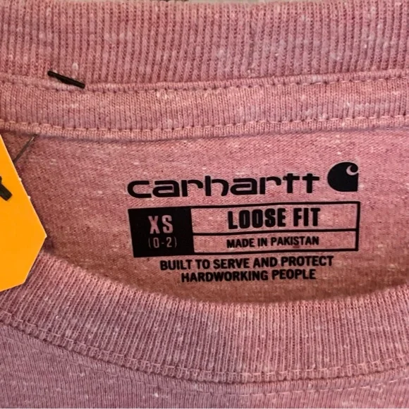 *NWT* Carhartt Long Sleeve Logo Tee Shirt - Picture 9 of 10